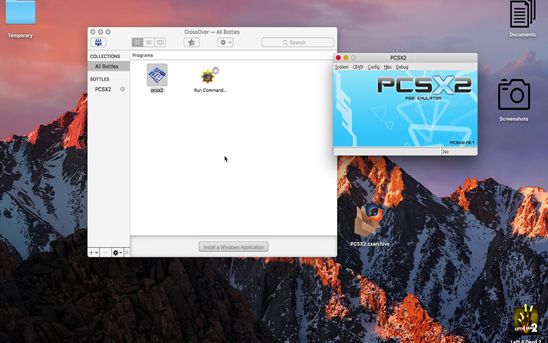 pcsx2 mac emulator not working